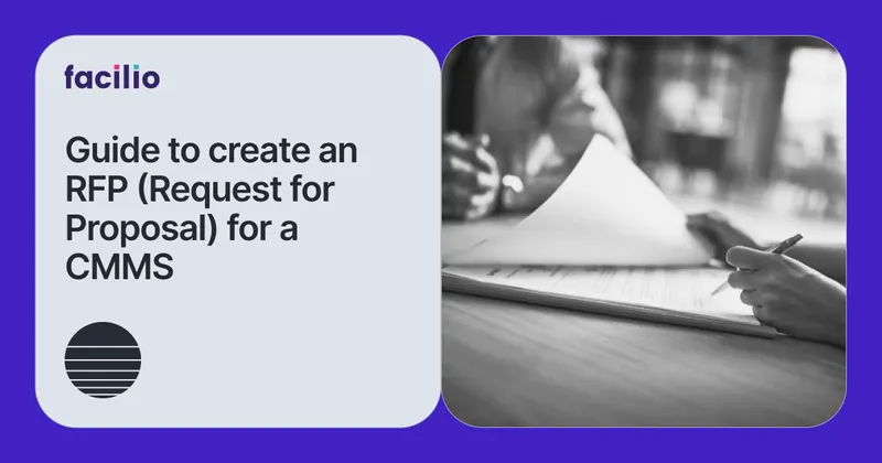 Step-by-step process to create a CMMS RFP for your UAE portfolio: With template