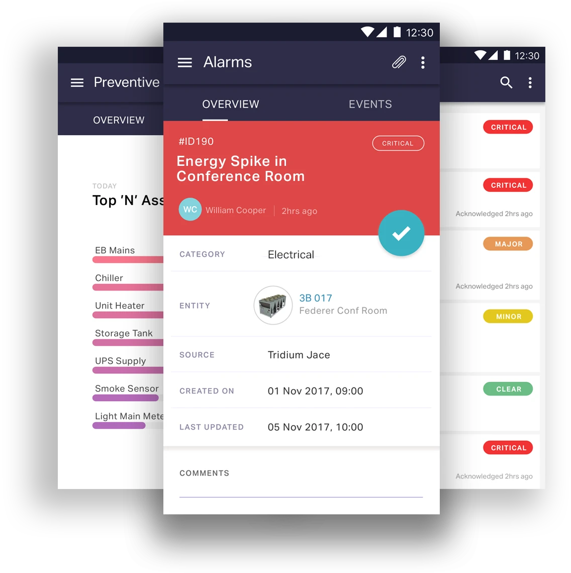 Building asset management